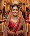 Royal Embellished American Diamond Bridal Choker Set