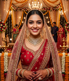Royal Embellished American Diamond Bridal Choker Set